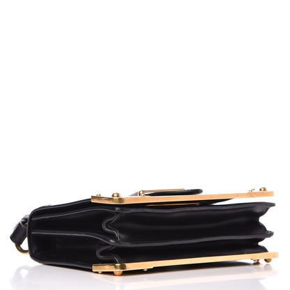 Prada City Calf Saffiano Cahier Bag Black 4 of 7