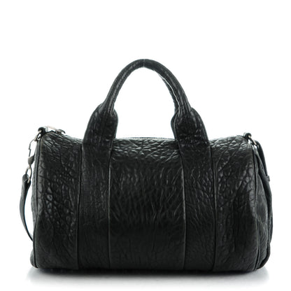 Alexander Wang Pebbled Lambskin Rocco Black Nickel Hardware 1 of 8
