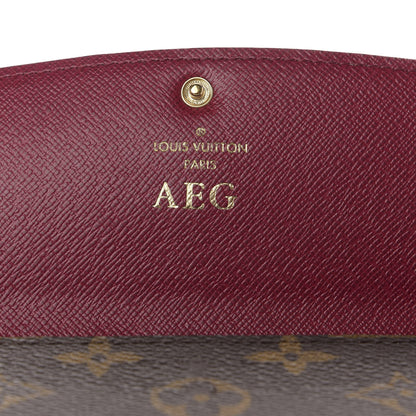 Louis Vuitton Monogram Emilie Wallet Fuchsia 6 of 8