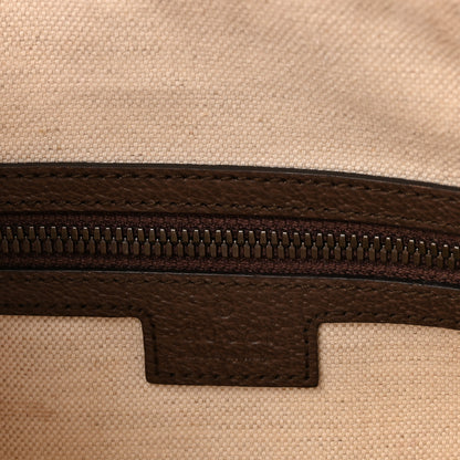 Gucci GG Supreme Monogram Web Small Ophidia Half Moon Hobo Brown 6 of 11