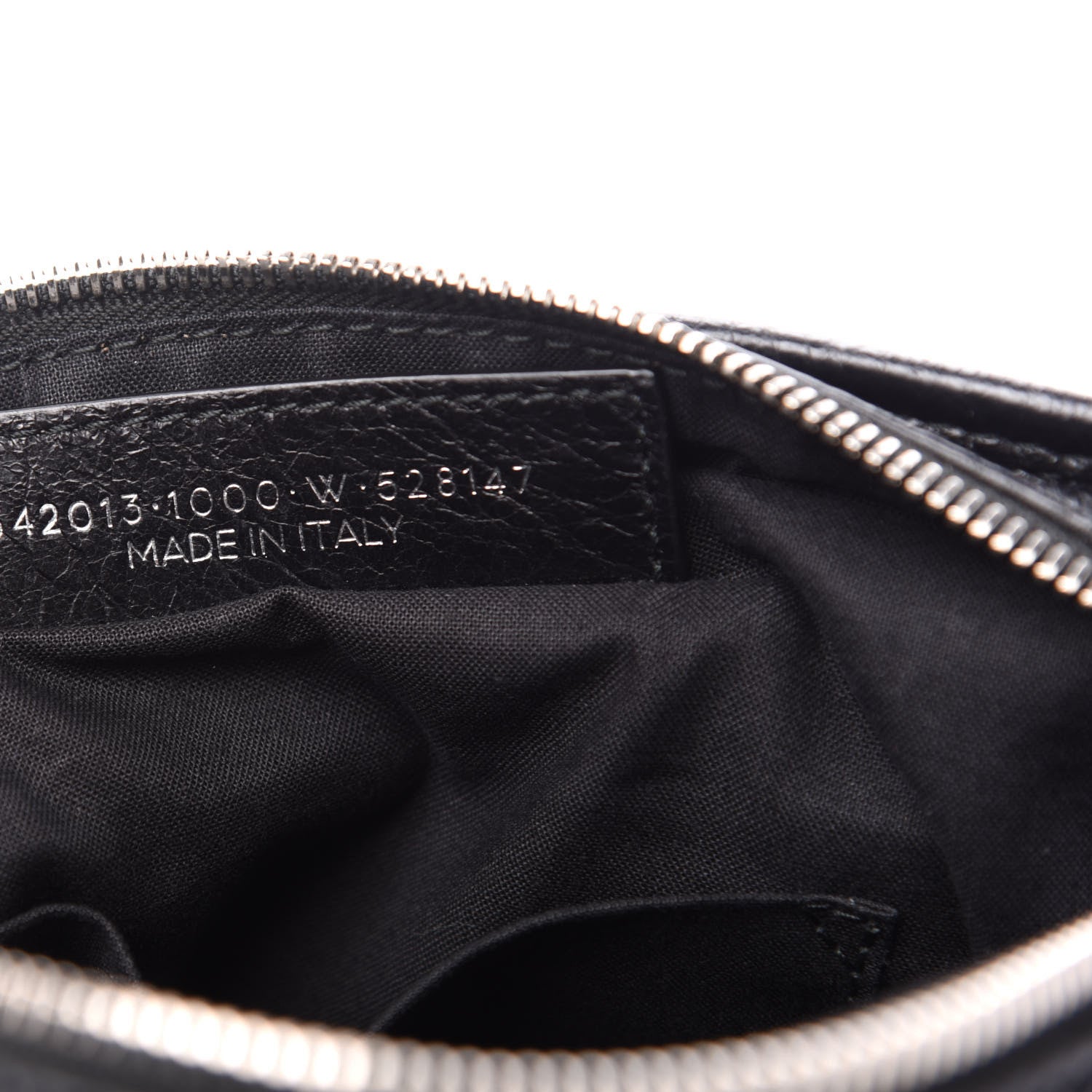 Balenciaga Lambskin Classic Hardware Neo Lift Hip Bag Black 7 of 10