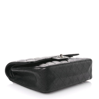 Chanel Caviar Quilted Medium Double Flap Black 4 of 13