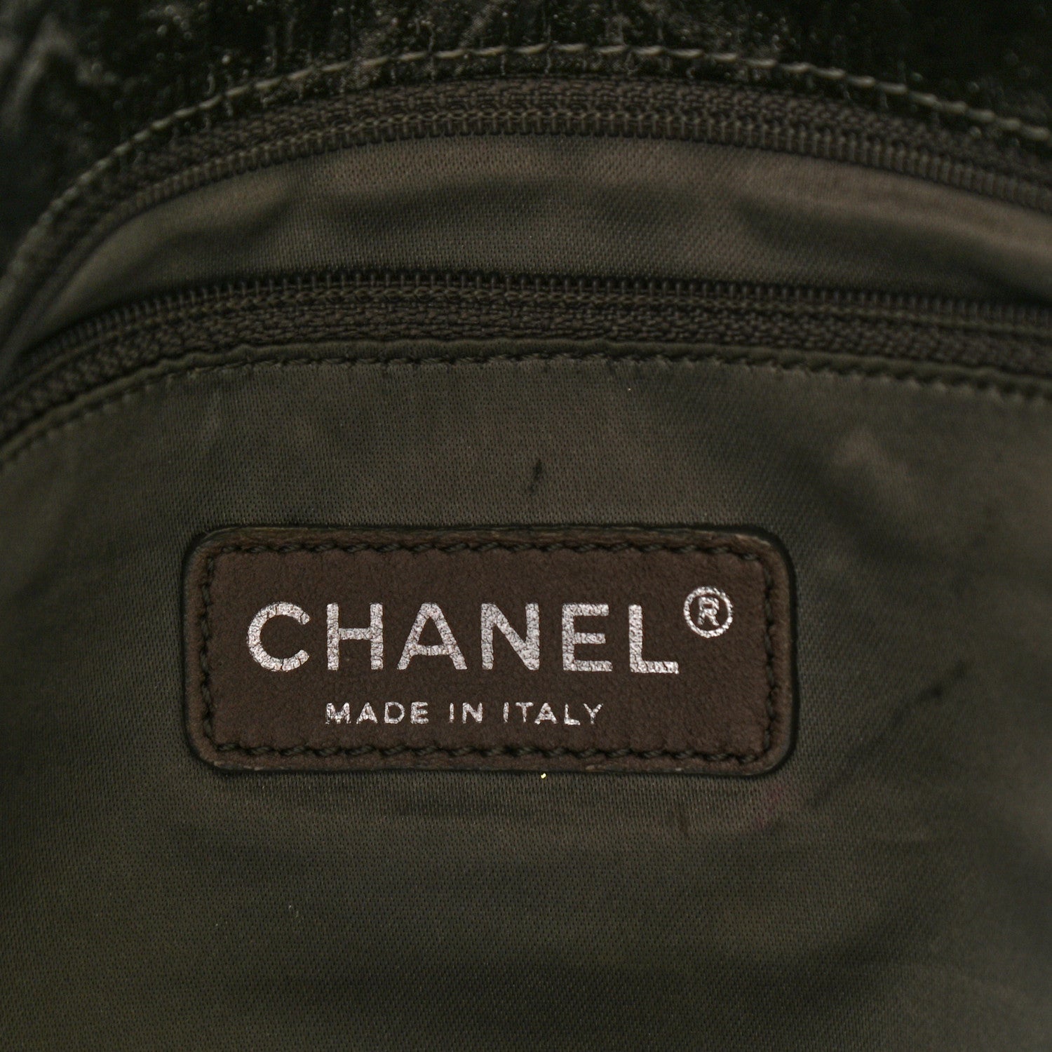 Chanel Vinyl Quilted Jumbo Melrose Degrade Flap Black 6 of 12