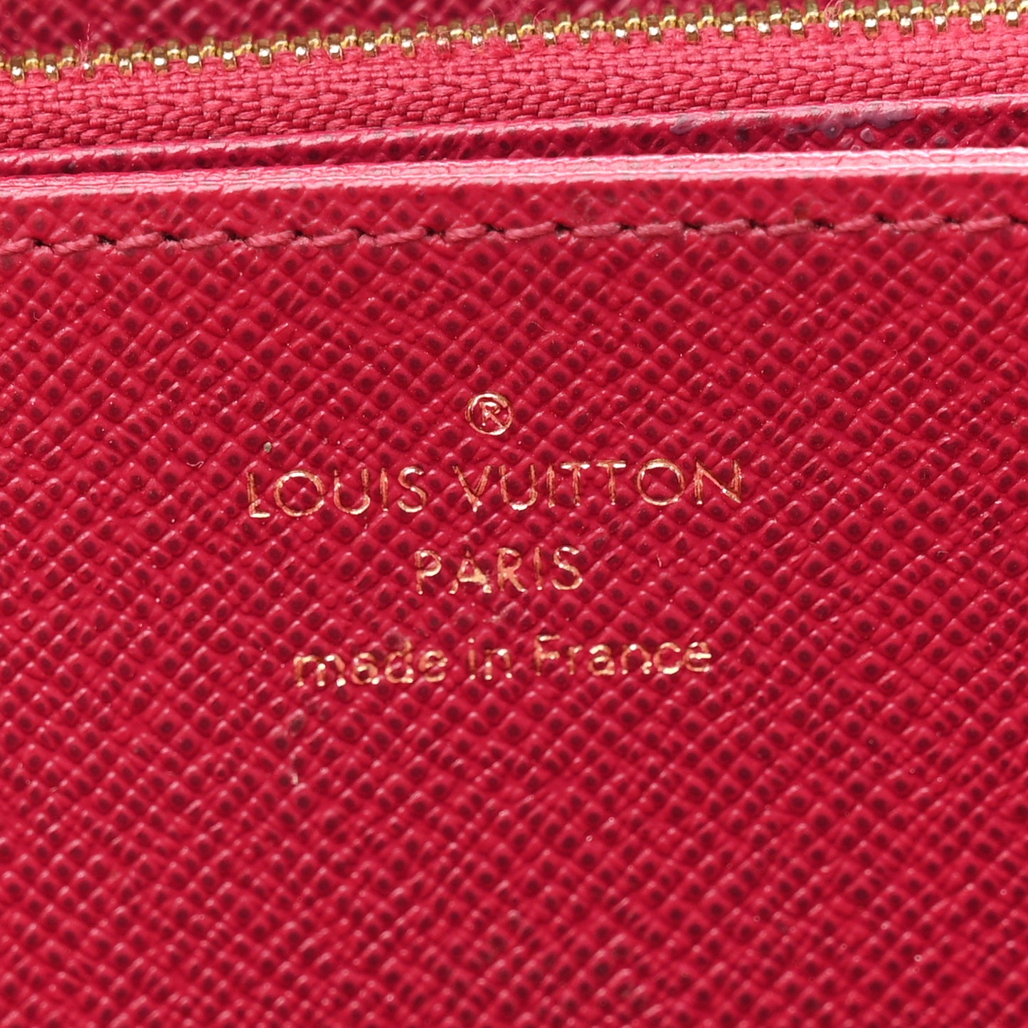 Monogram Zippy Wallet Fuchsia