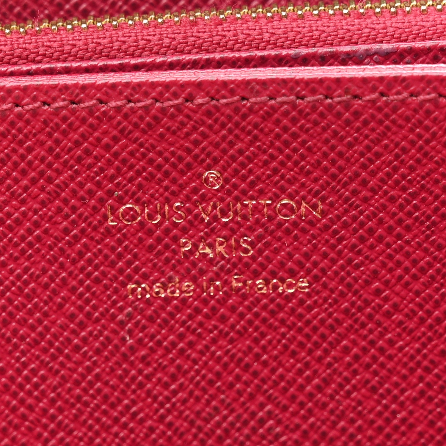 Louis Vuitton Monogram Zippy Wallet Fuchsia 6 of 7