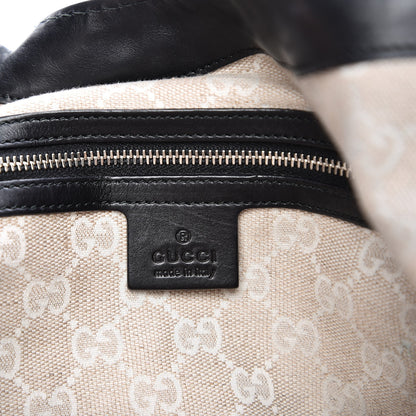 Gucci Calfskin Medium Soft Stirrup Shoulder Bag Black 7 of 7