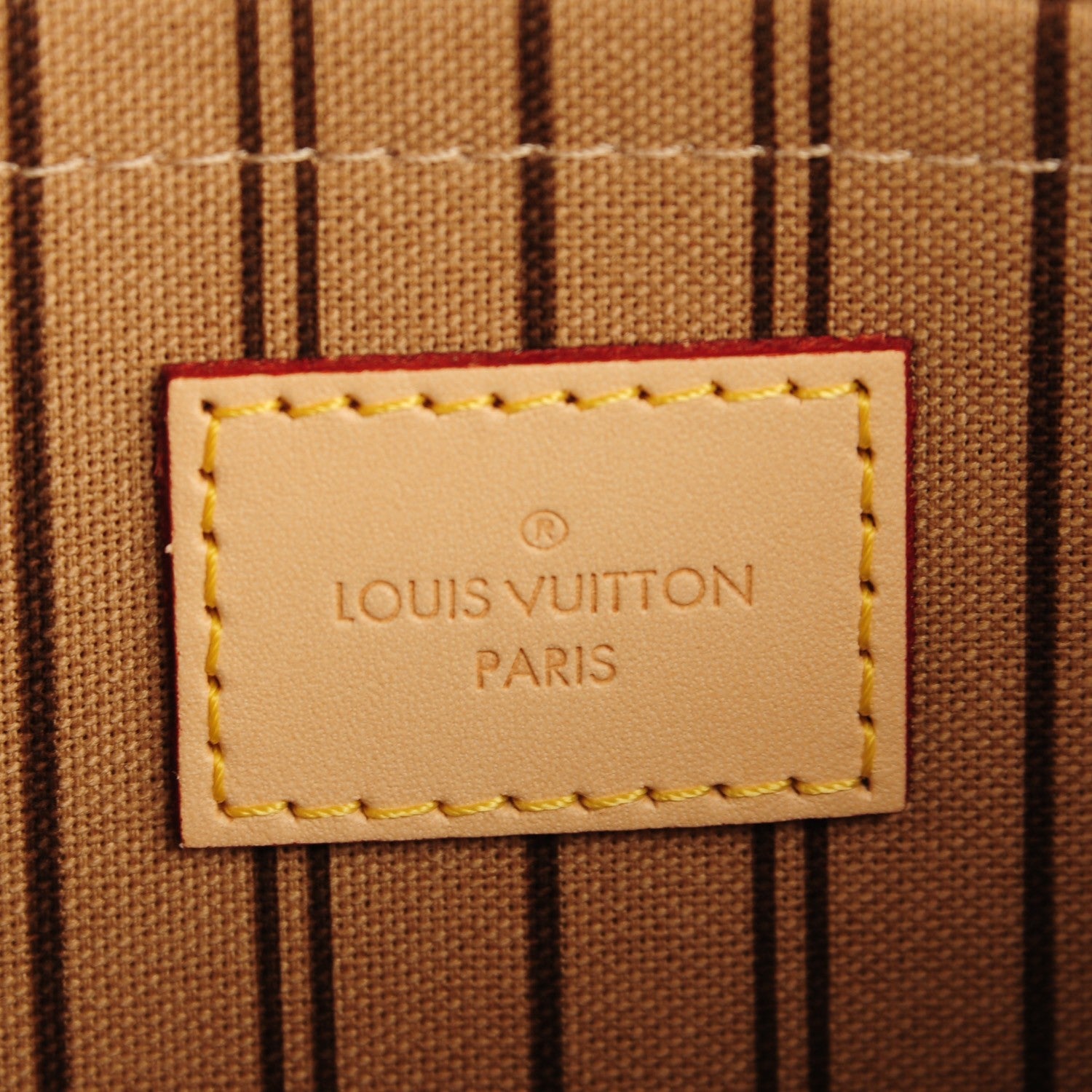 Louis Vuitton Monogram Neverfull MM GM Pochette 5 of 7