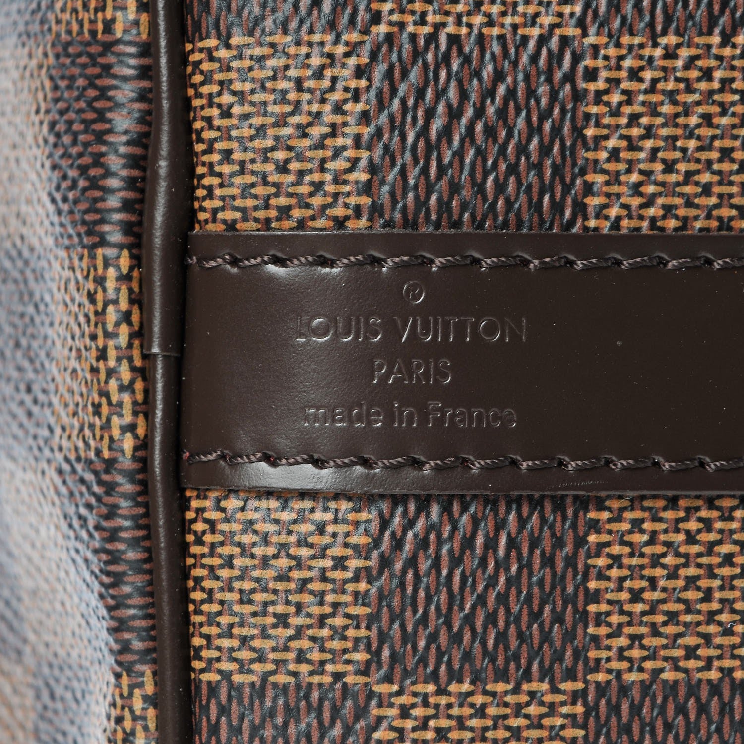 Louis Vuitton Damier Ebene Speedy Bandouliere 30 6 of 9