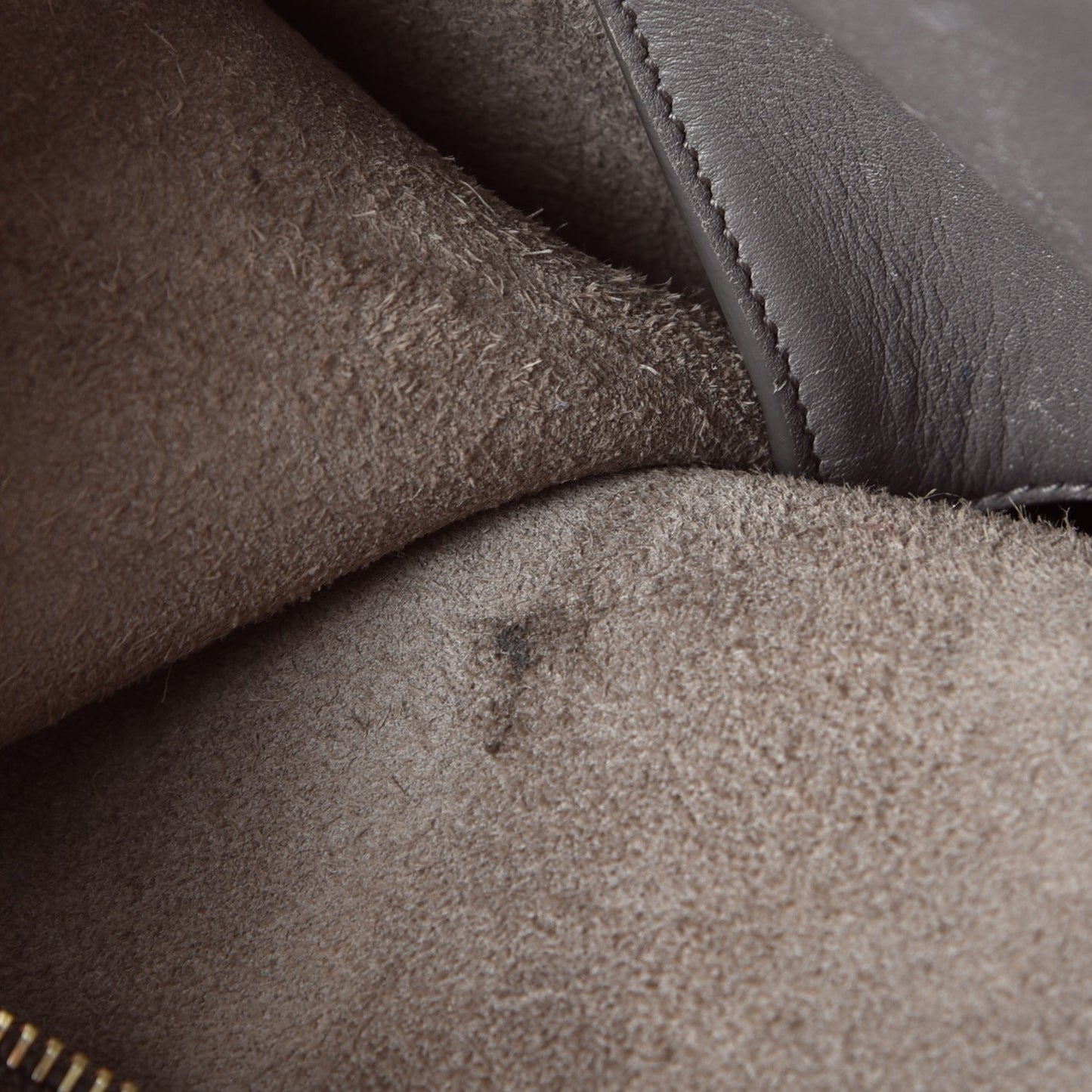 Calfskin Small Classic Y Cabas Fog