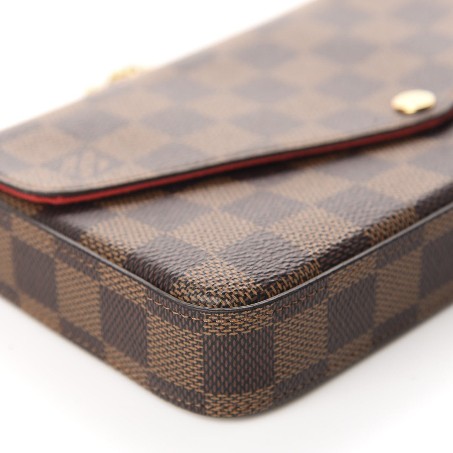 Damier Ebene Pochette Felicie Chain Wallet