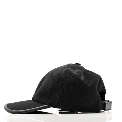 Gucci Monogram Jumbo GG Baseball Hat XS Black 4 of 10