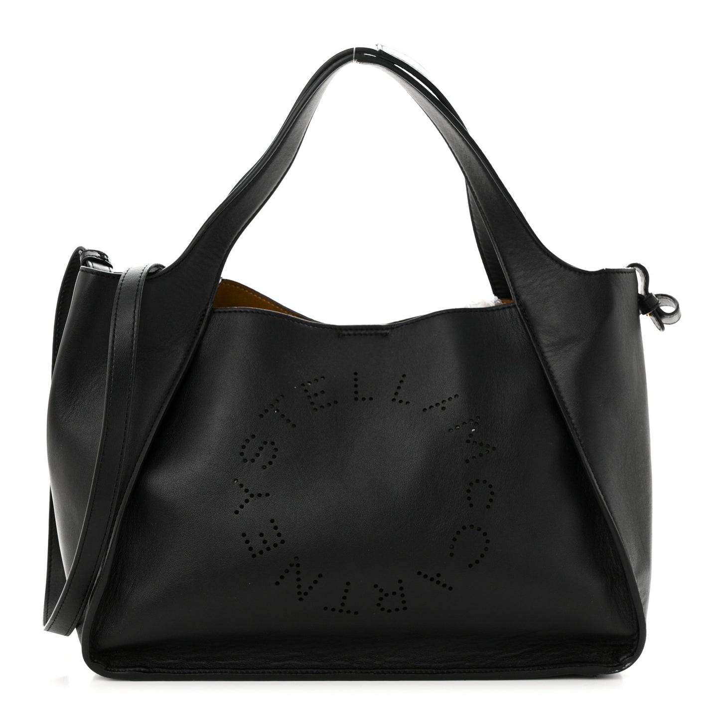 Eco Alter Nappa East West Perforated Tote Black
