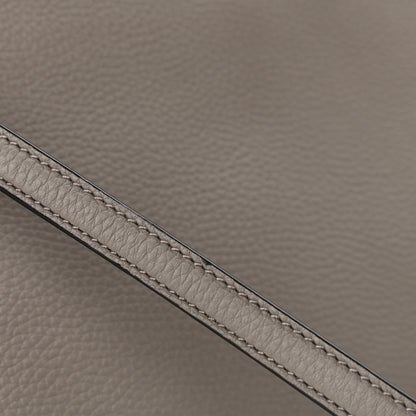 Gucci Cellarius Calfskin Large Bamboo Daily Top Handle Bag Storm Grey 10 of 10