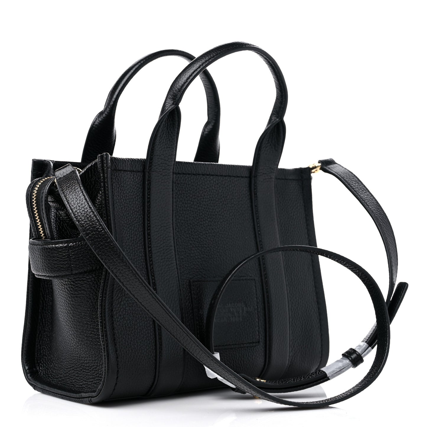 Grained Calfskin Small The Tote Bag Black