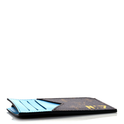 Louis Vuitton Monogram Vintage Calfskin Trunk L'œil Coin Card Holder 4 of 7
