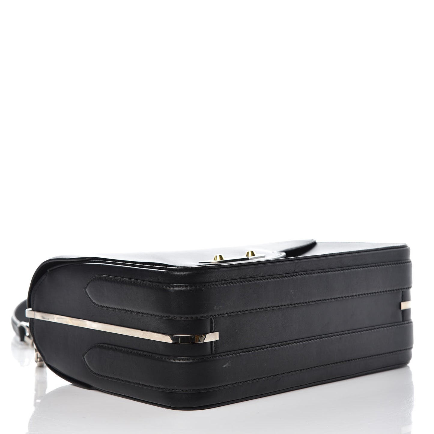 Smooth Calfskin Small Neo Classic Hardware Chain Bag Black