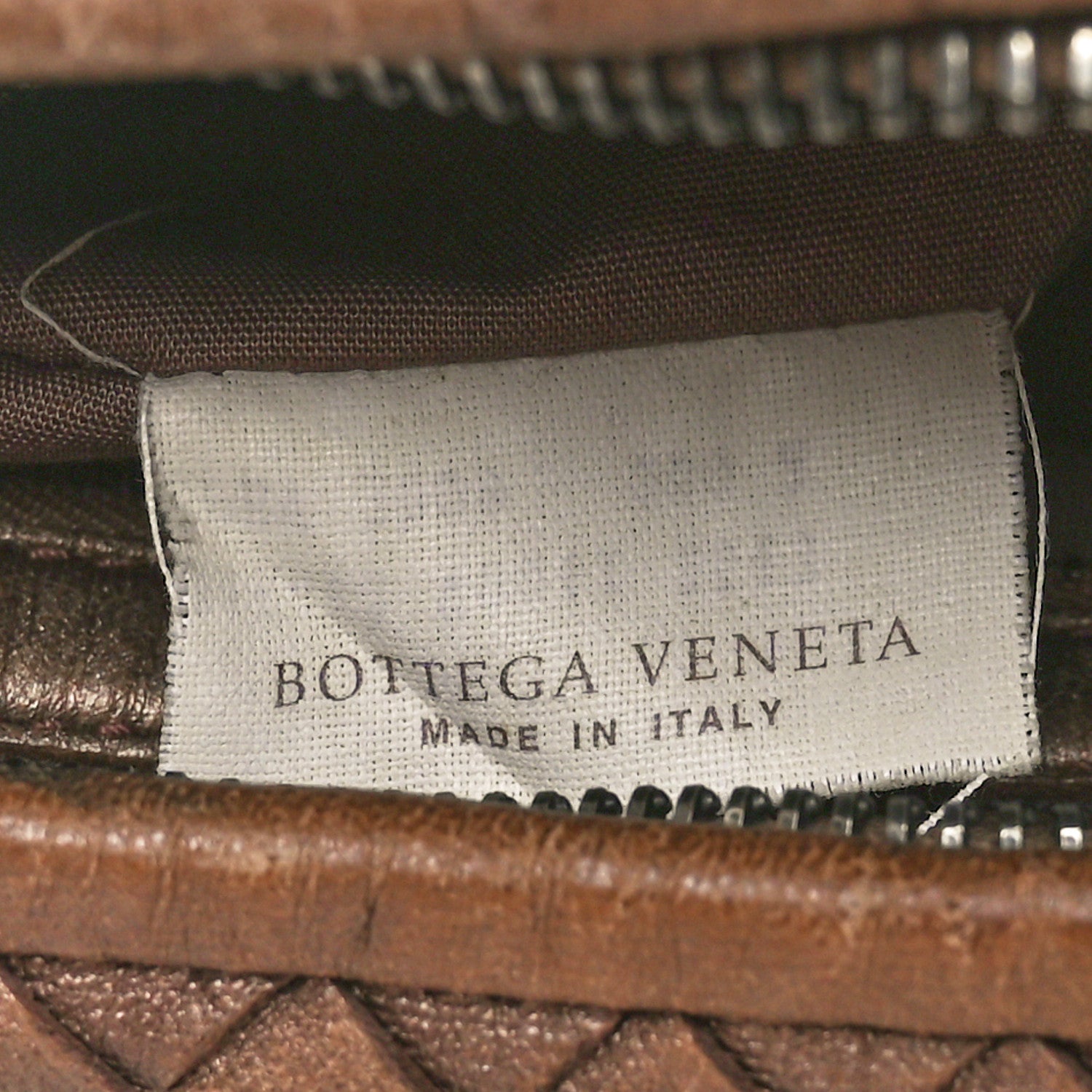 Bottega Veneta Metallic Nappa Intrecciato Medium Veneta Hobo Copper 7 of 11