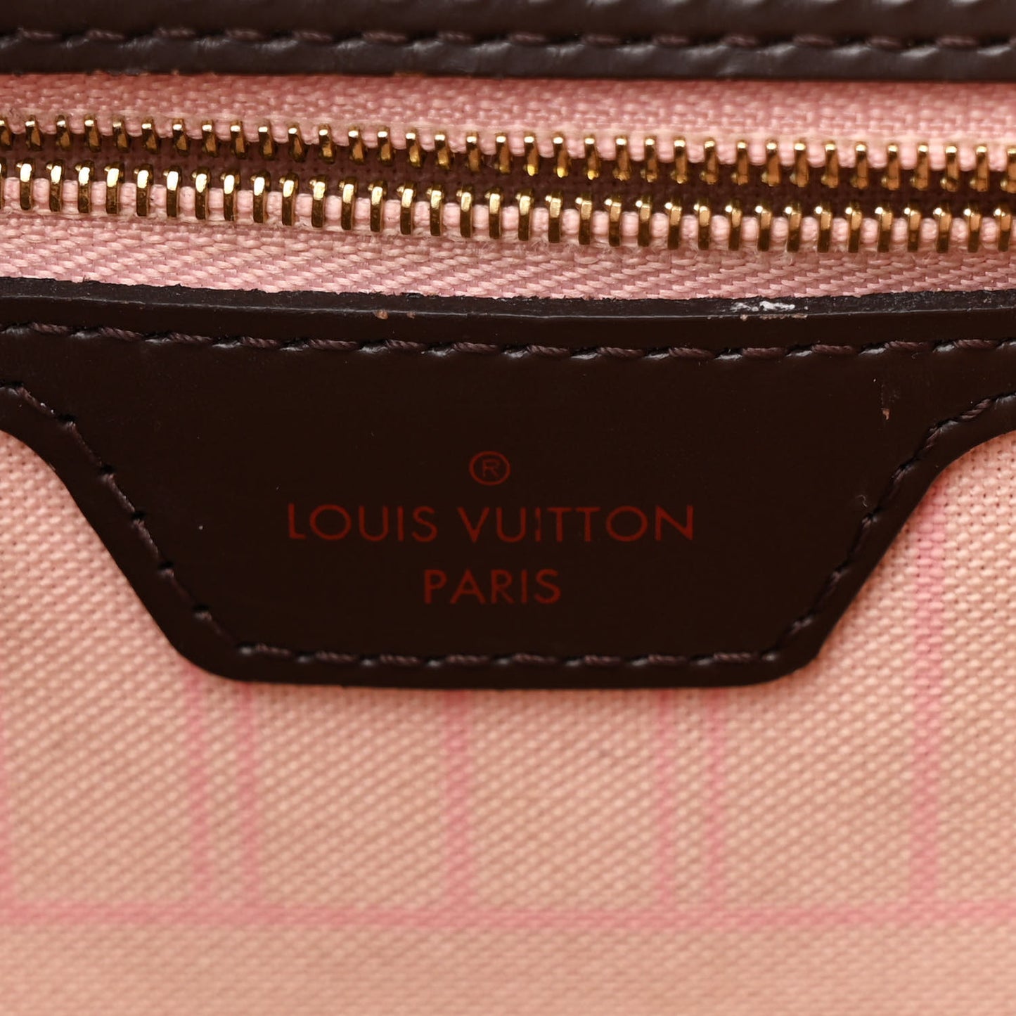 Damier Ebene Neo Neverfull MM  Rose Ballerine