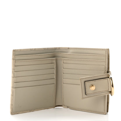 Gucci Guccissima D Ring Compact Wallet Off White 5 of 11