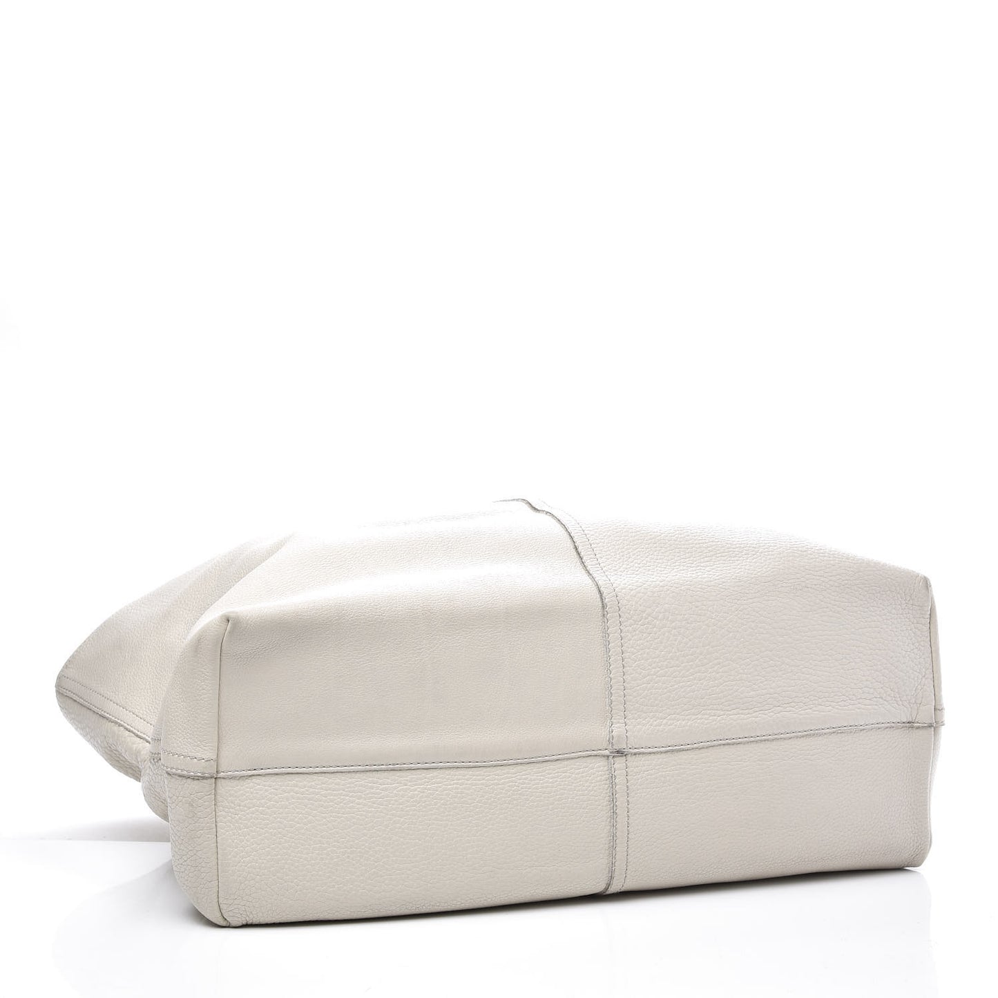 Cervo Deerskin Shopping Tote Marmo