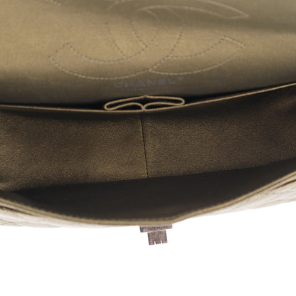 Chanel Metallic Calfskin Quilted 2.55 Reissue 226 Flap Green 5 of 10
