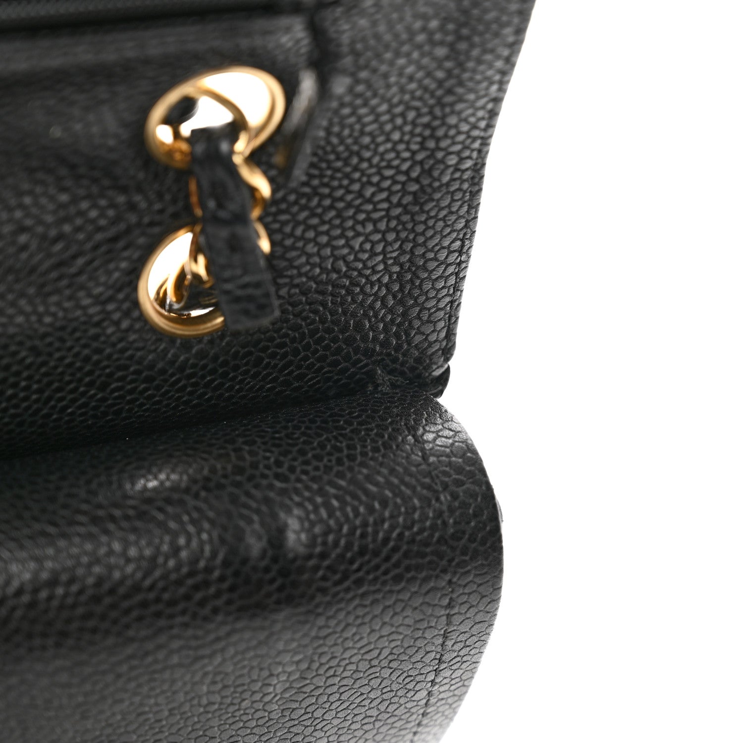 Chanel Caviar Quilted Medium Double Flap Black 11 of 11