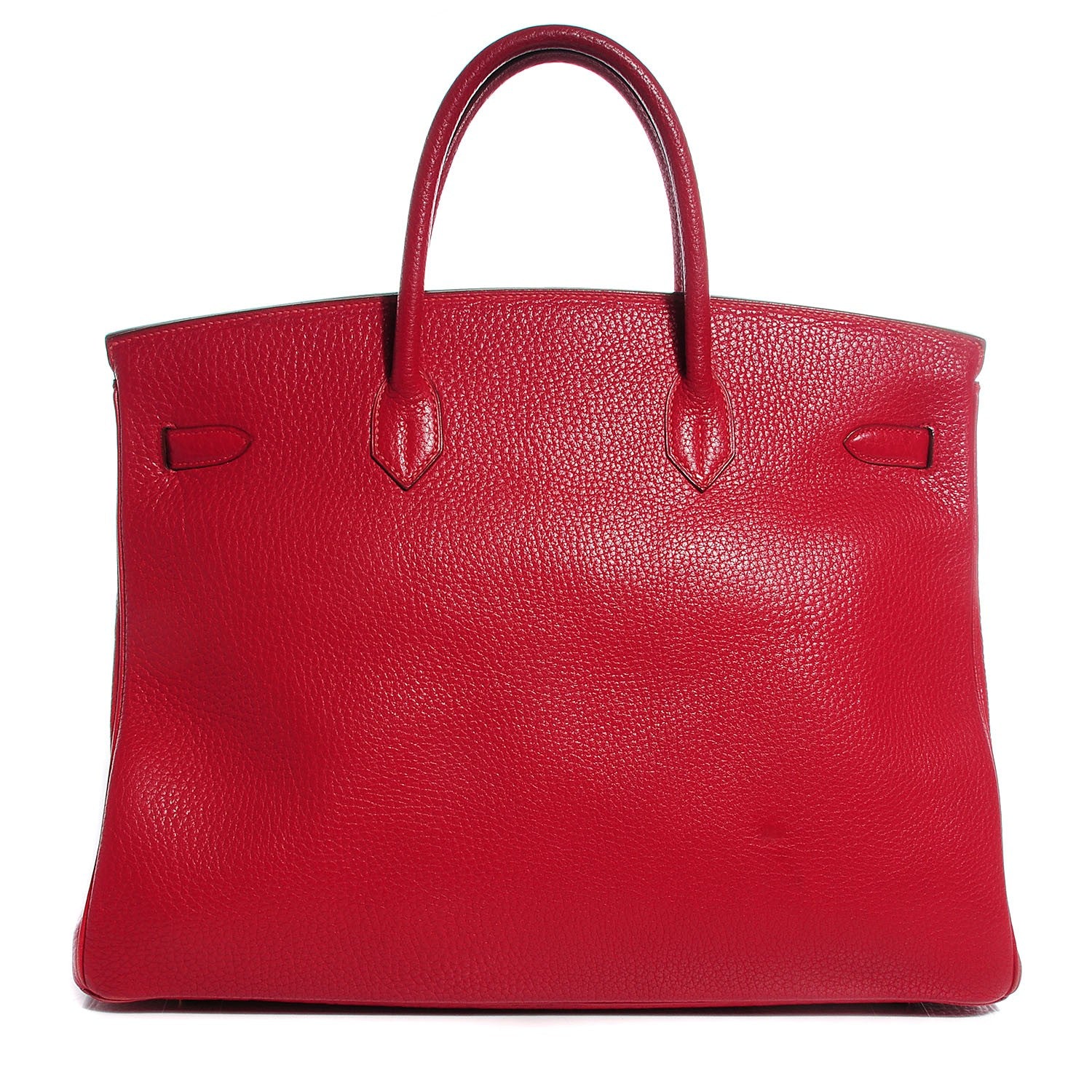 Hermes Ardennes Birkin 40 Rouge Vif 4 of 28