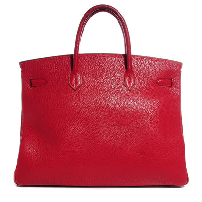 Hermes Ardennes Birkin 40 Rouge Vif 4 of 28