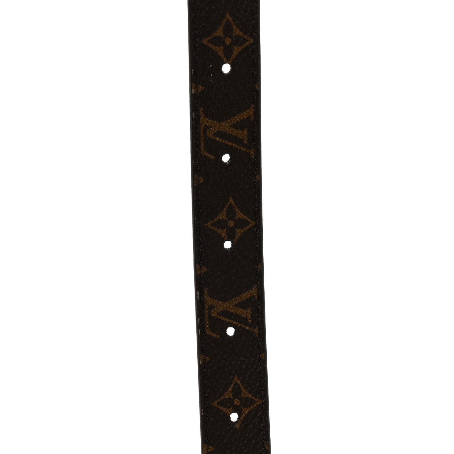 Louis Vuitton Calfskin Monogram 20mm LV Iconic Reversible Belt 85