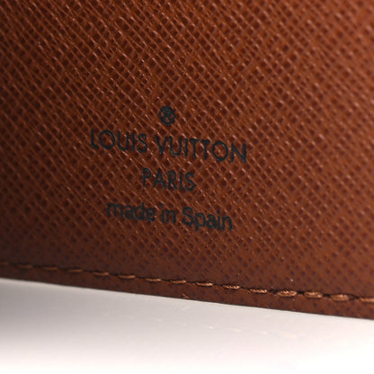 Louis Vuitton Monogram Mens Billfold Wallet 10 Credit Card Slots 6 of 6