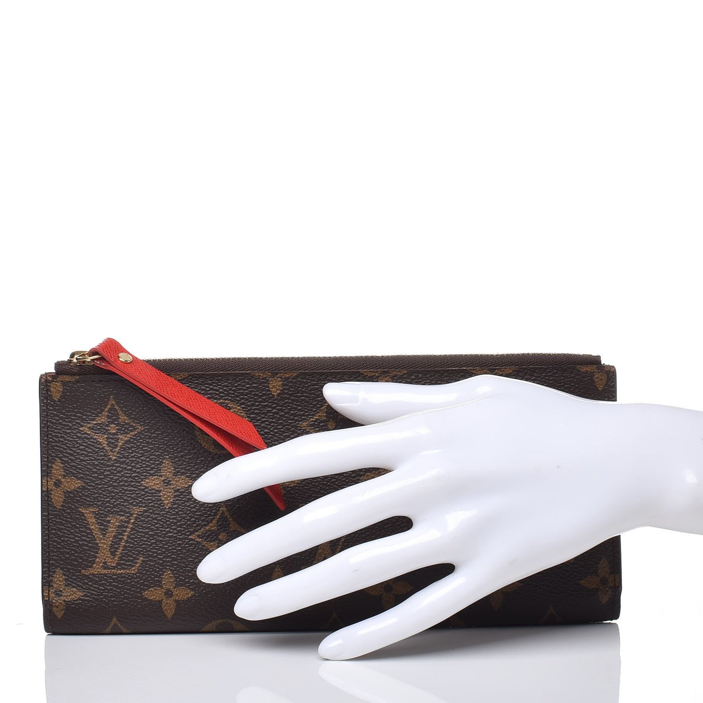 Monogram Adele Wallet Coquelicot