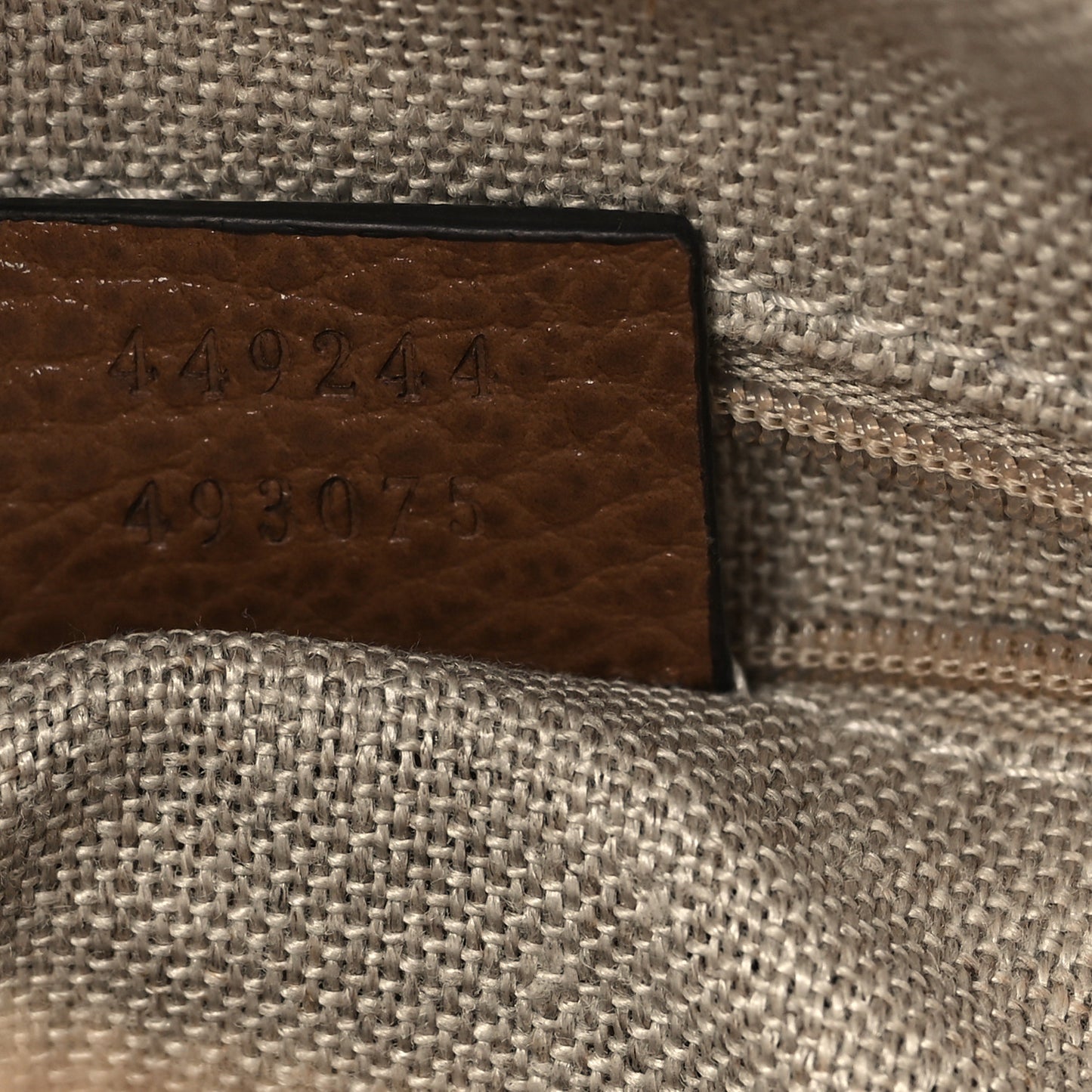 Soft GG Monogram Large Margaux Hobo Brown