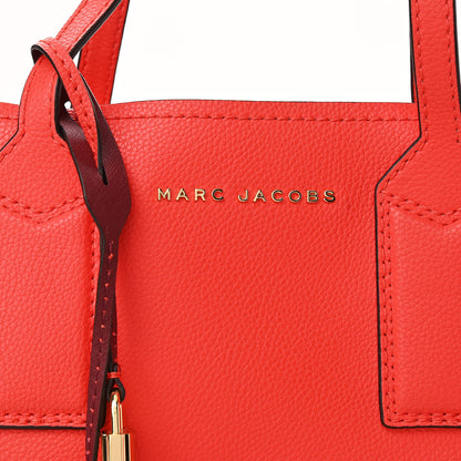 Marc Jacobs Pebbled Calfskin Editor Shopping Tote Red 8 of 12