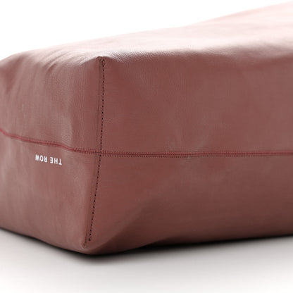 The Row Supple Nappa Bindle Two Bag Burgundy 8 of 9