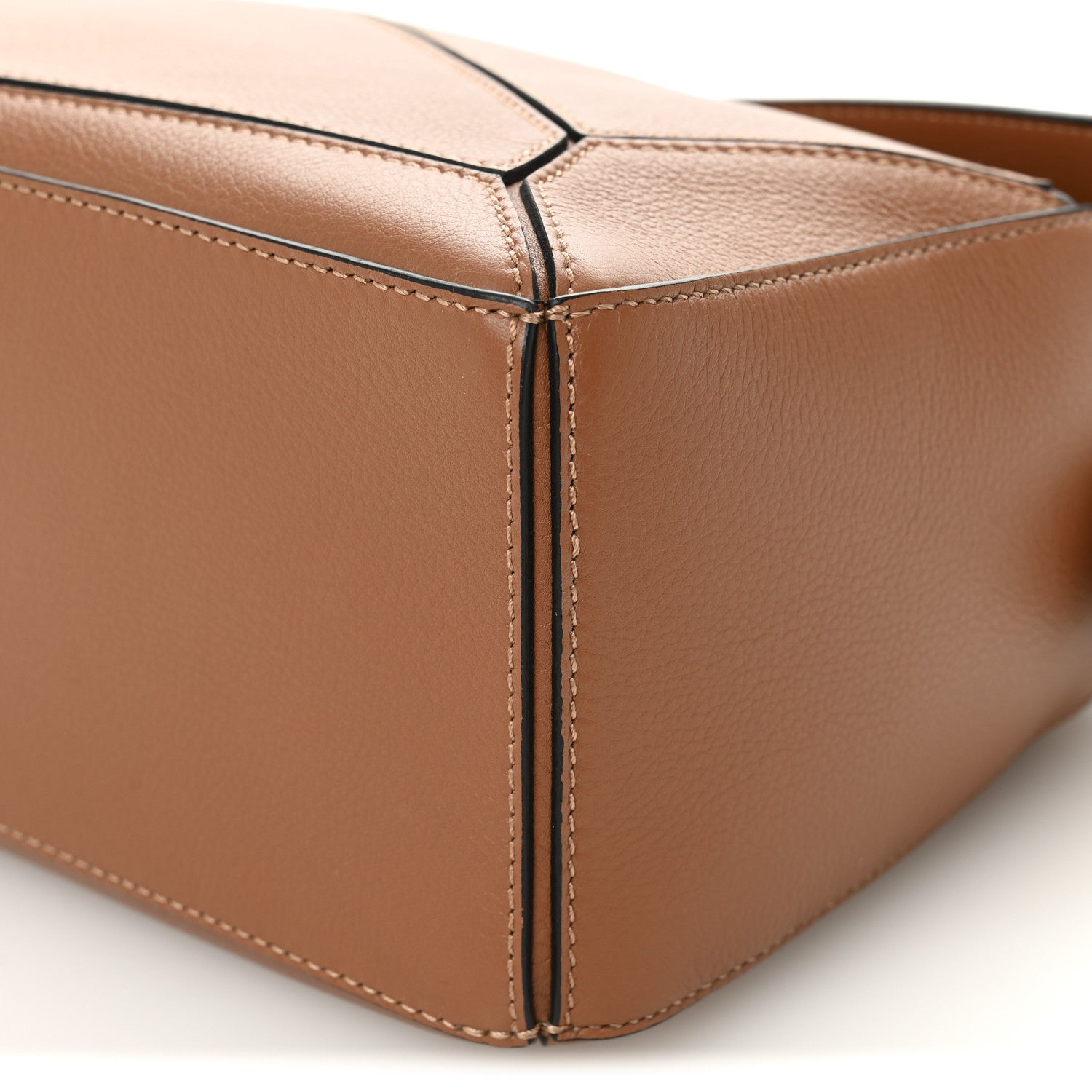 Loewe Calfskin Small Puzzle Bag Tan 9 of 9