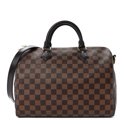 Louis Vuitton Damier Ebene Speedy Bandouliere 30 1 of 15