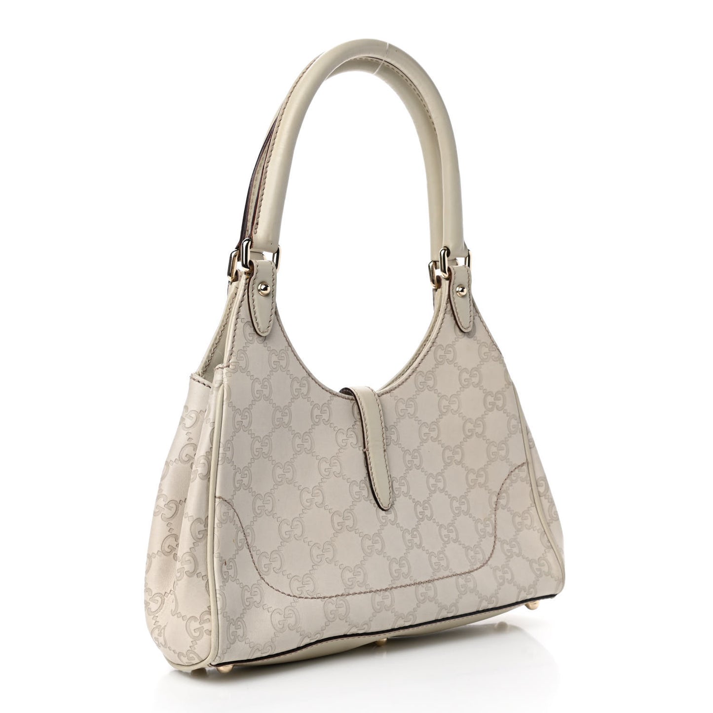 Guccissima Mini Jackie Hobo Off White