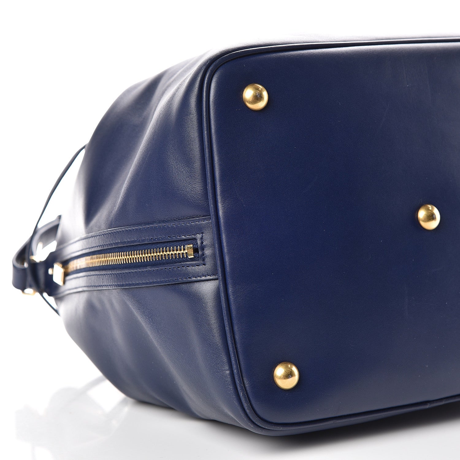 Saint Laurent Calfskin Large Emmanuelle Bucket Bag New Marine 5 of 15