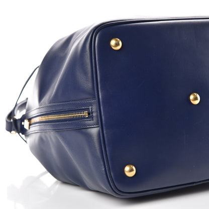 Saint Laurent Calfskin Large Emmanuelle Bucket Bag New Marine 5 of 15