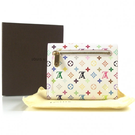 Monogram Multicolor Koala Wallet White