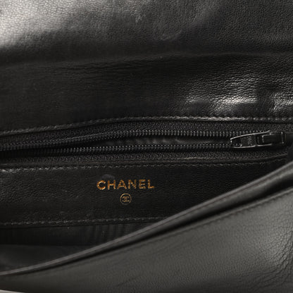 Chanel Goatskin Timeless CC Flap Wallet Black 6 of 10