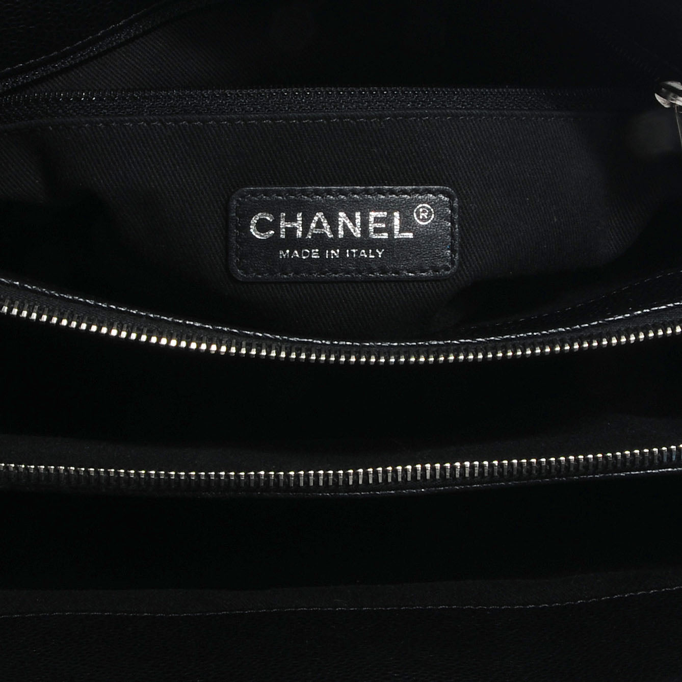 Chanel Caviar CC Timeless Tote Black 7 of 8