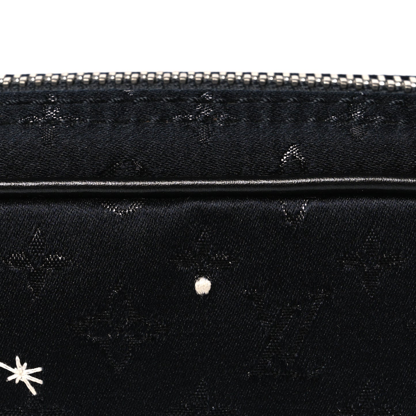 Satin Mini Monogram Conte De Fees Pochette Black