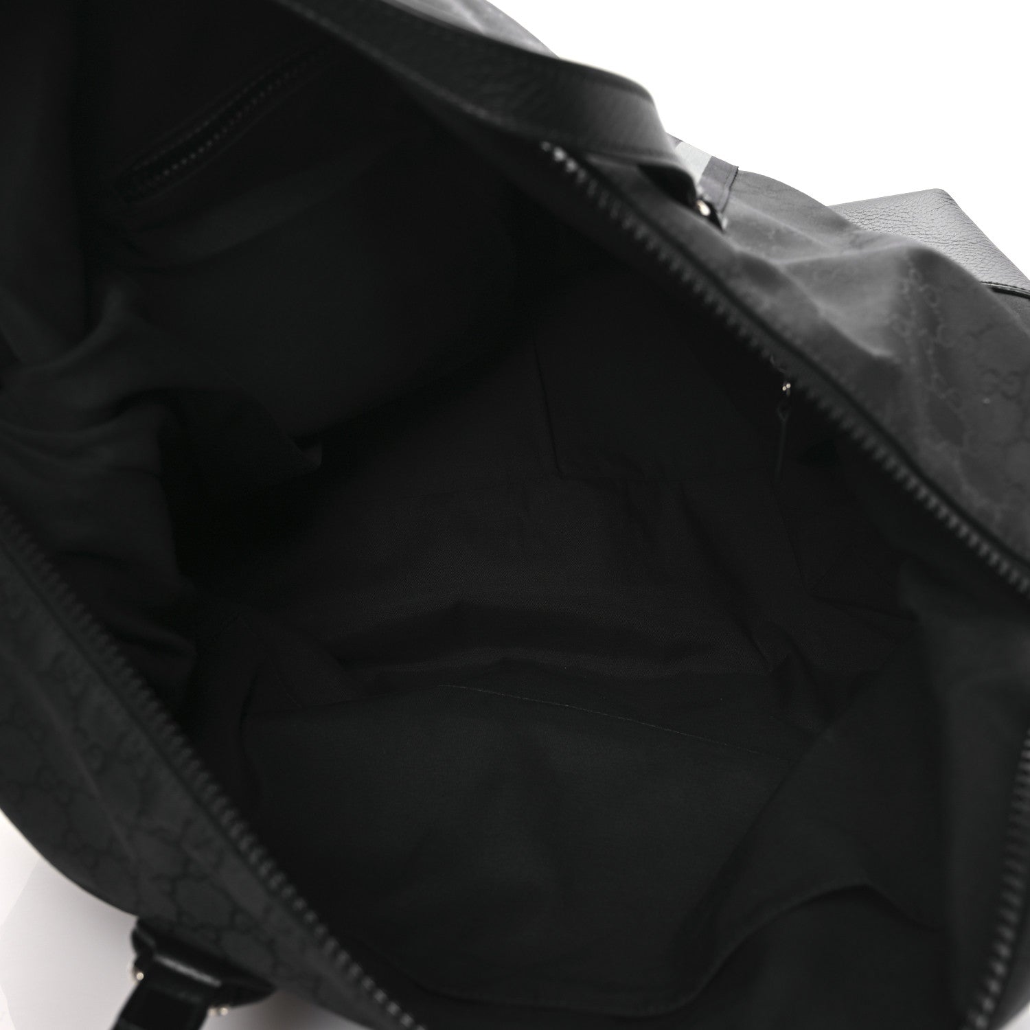 Gucci Nylon Monogram XL Duffle Bag Black 5 of 10
