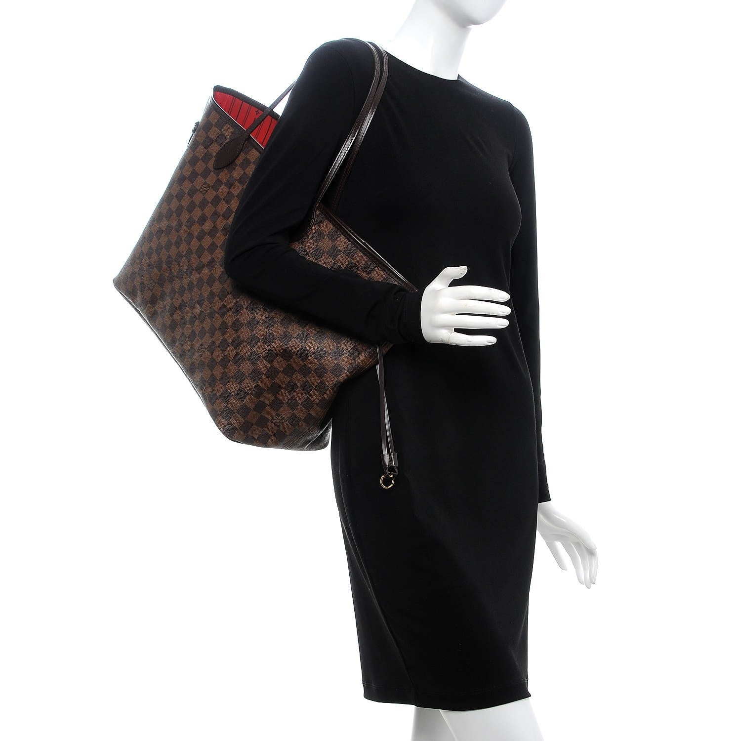 Louis Vuitton Damier Ebene Neverfull GM 2 of 16