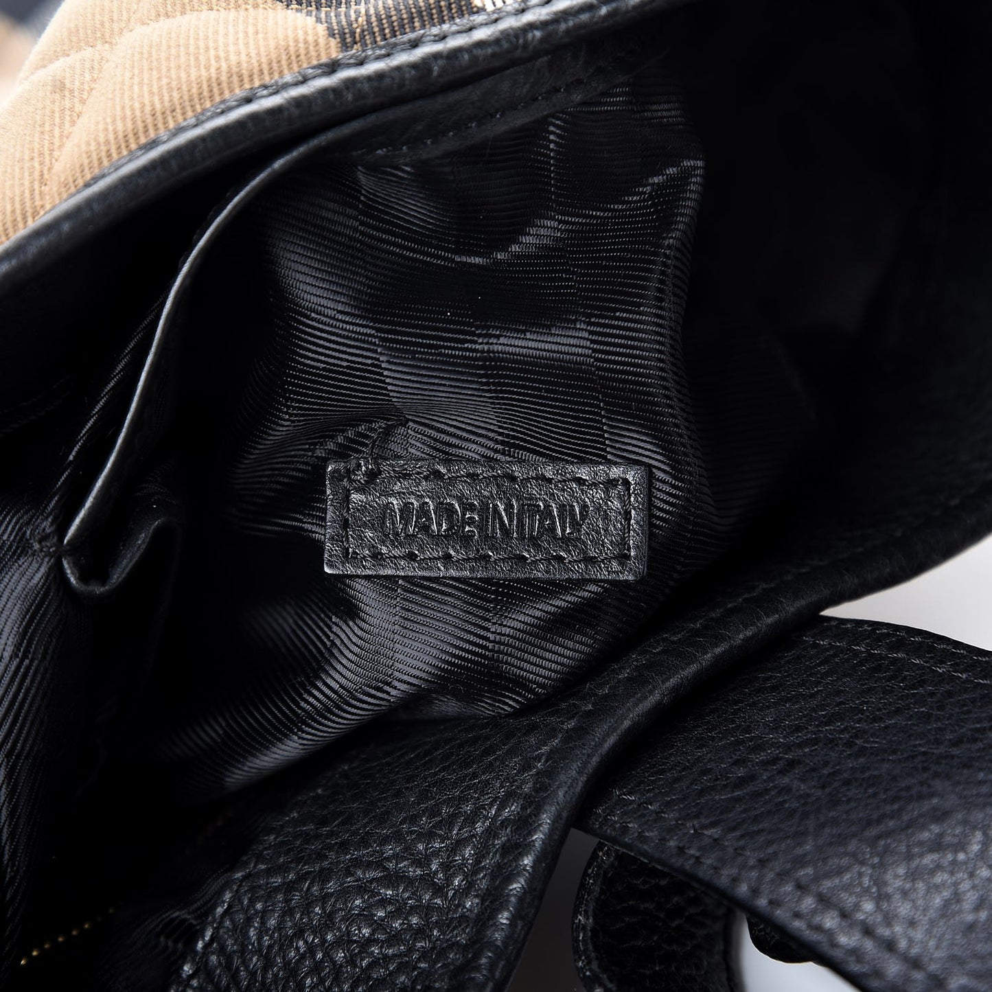 House Check Quilted Brook Hobo