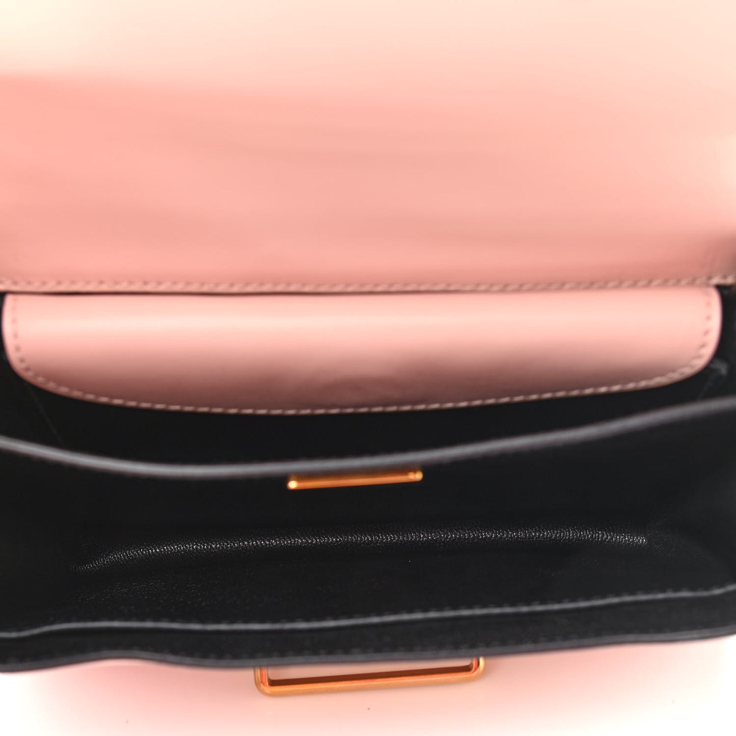 City Calf Saffiano Cahier Bag Cipria Black