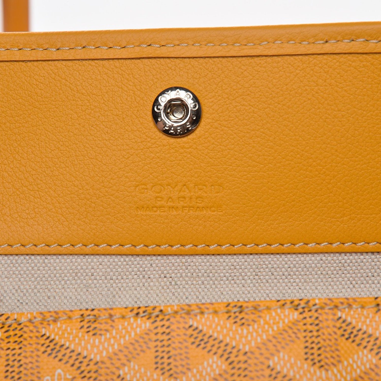 Goyard Goyardine Saint Louis PM Yellow 8 of 8