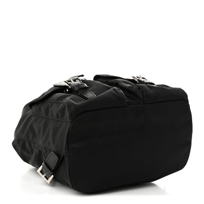 Prada Re-Nylon Vela Saffiano Small Backpack Black 3 of 9