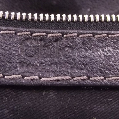 Chloe Leather Paddington Double Zipped Bowler Black 18 of 19
